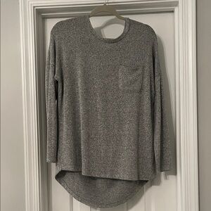 A new day long sleeve sweater size M heather gray